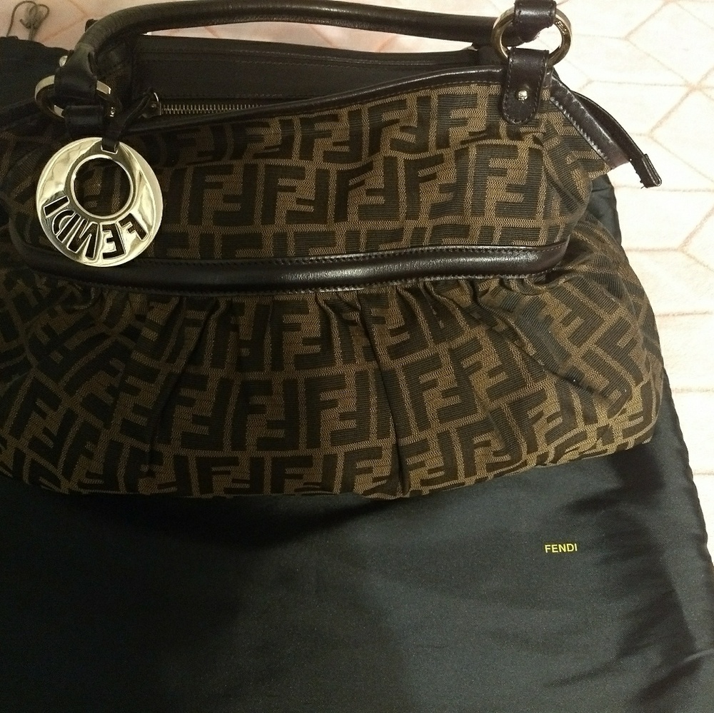 ❌***SOLD! Fendi giant chef zucca tote ***SOLD!